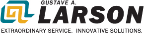 GA Larson logo