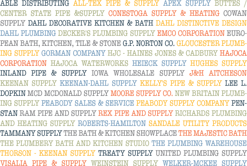 collage of Hajoca brands